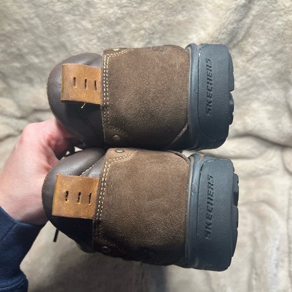 Mens Sketchers Boots size 10 Brown - Picture 5 of 6